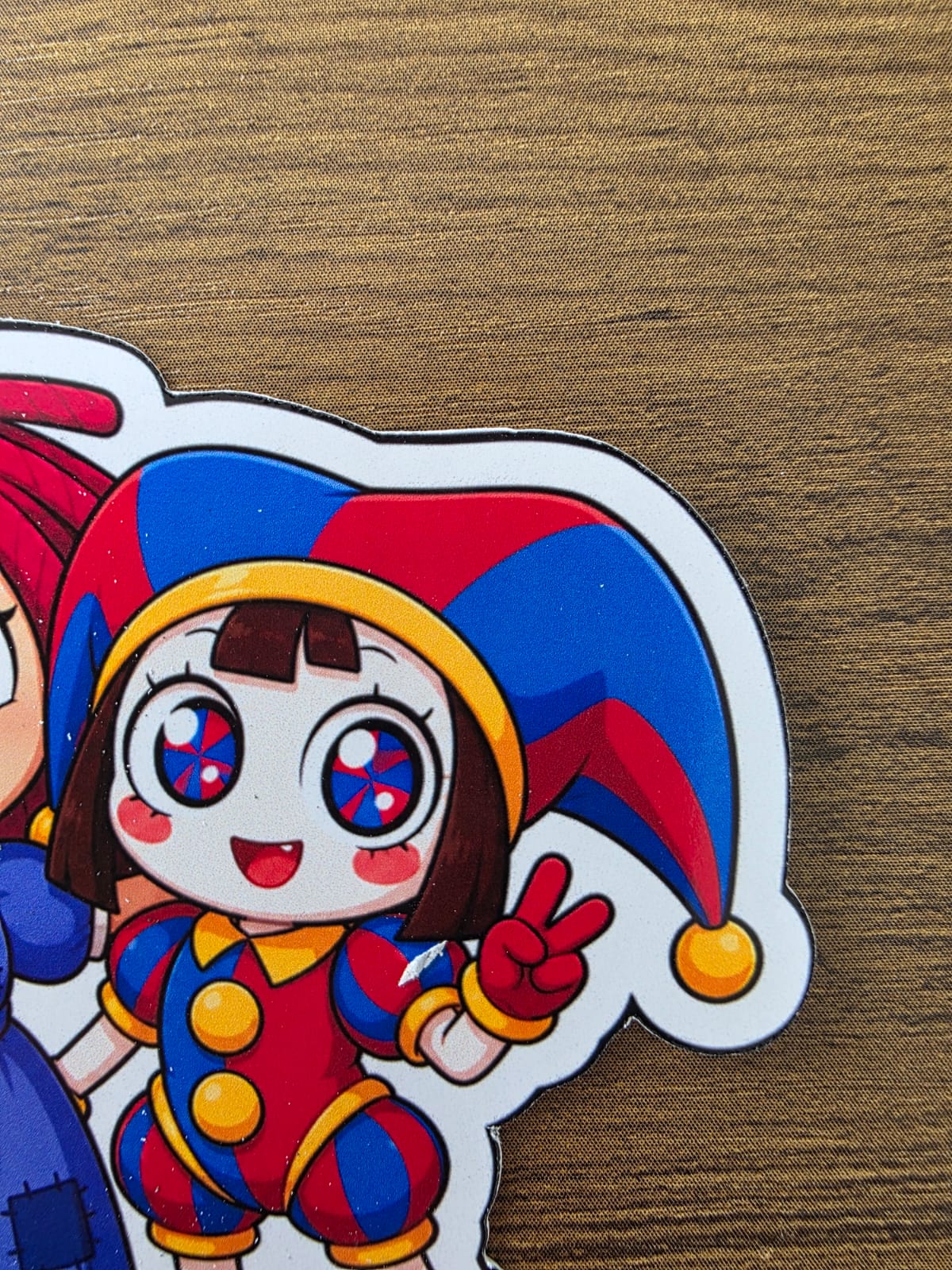 Amazing Digital Circus Inspired Ragatha & Pomni Glossy Die Cut Sticker | 2 Sizes Available