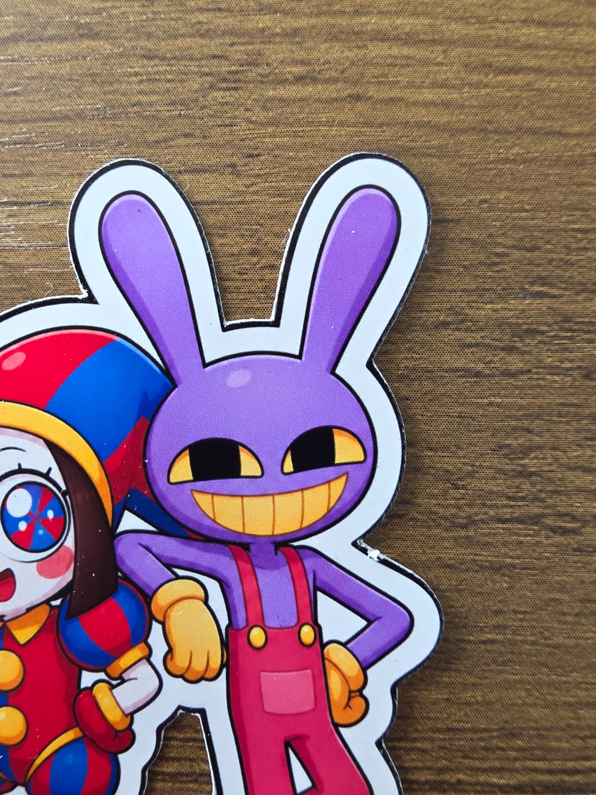 Amazing Digital Circus Inspired Pomni & Jax Glossy Die Cut Sticker | 2 Sizes Available
