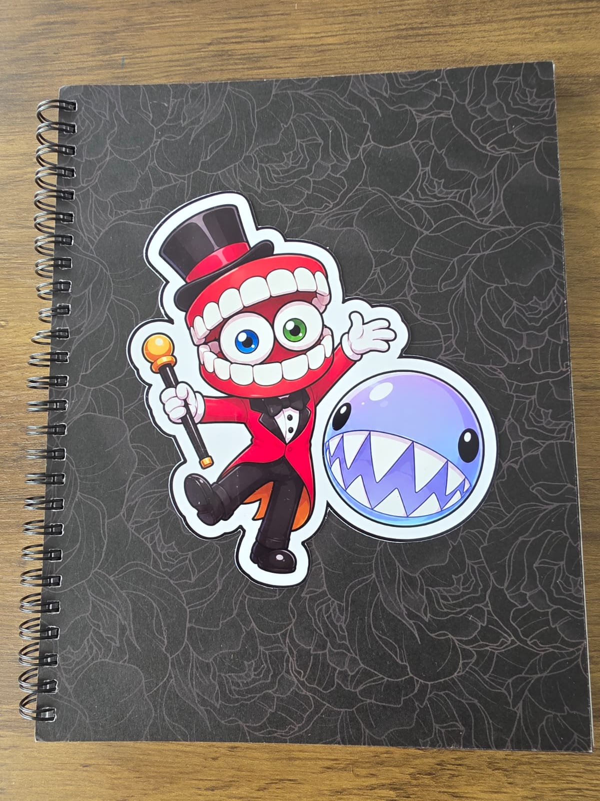 Amazing Digital Circus Inspired Caine & Bubble Glossy Die Cut Sticker | 2 Sizes Available