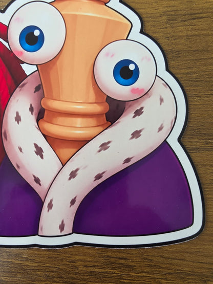 Amazing Digital Circus Inspired Kinger & Ragatha Glossy Die Cut Sticker | 2 Sizes Available