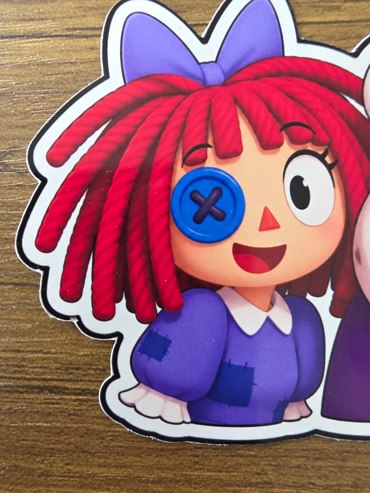Amazing Digital Circus Inspired Kinger & Ragatha Glossy Die Cut Sticker | 2 Sizes Available