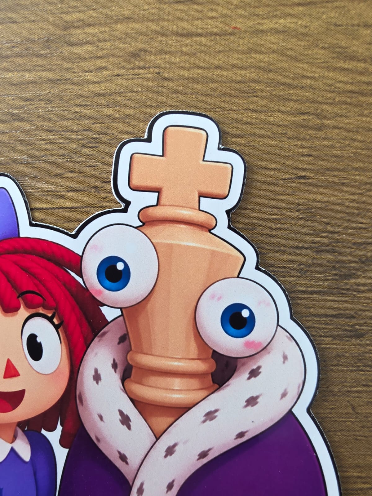 Amazing Digital Circus Inspired Kinger & Ragatha Glossy Die Cut Sticker | 2 Sizes Available