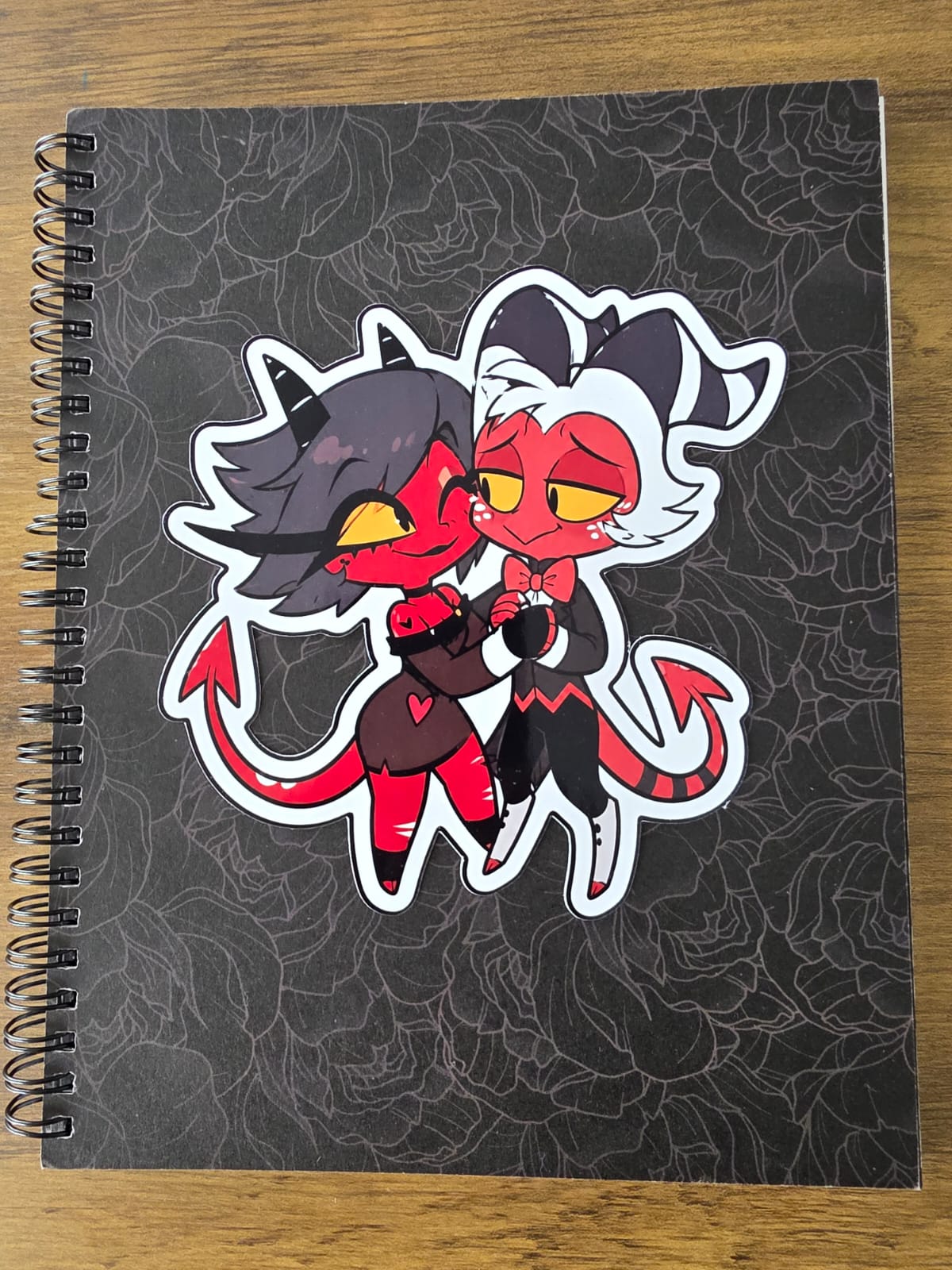 Helluva Boss Inspired Moxxie & Millie Glossy Die Cut Sticker | 2 Sizes Available