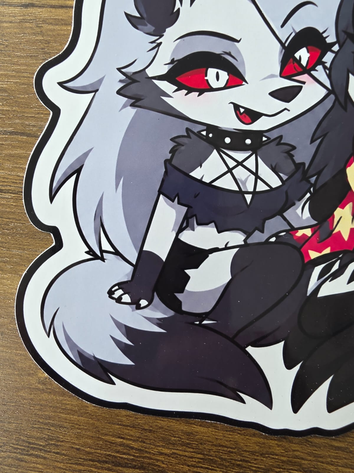 Helluva Boss Inspired Loona & Octavia Glossy Die Cut Sticker | 2 Sizes Available