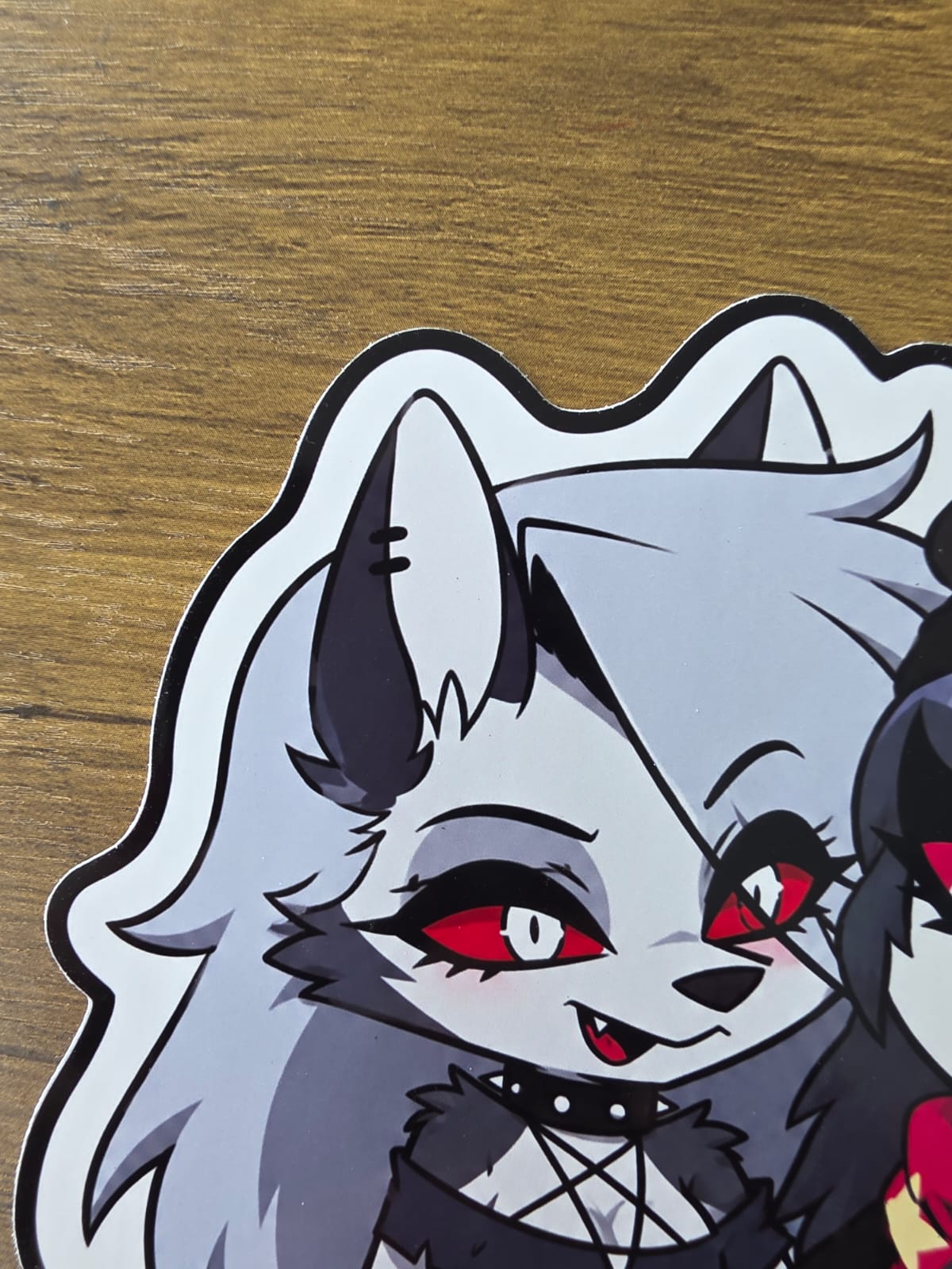 Helluva Boss Inspired Loona & Octavia Glossy Die Cut Sticker | 2 Sizes Available
