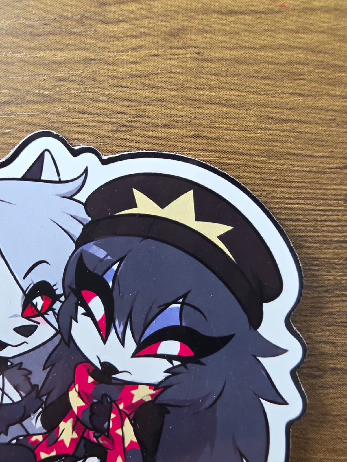 Helluva Boss Inspired Loona & Octavia Glossy Die Cut Sticker | 2 Sizes Available