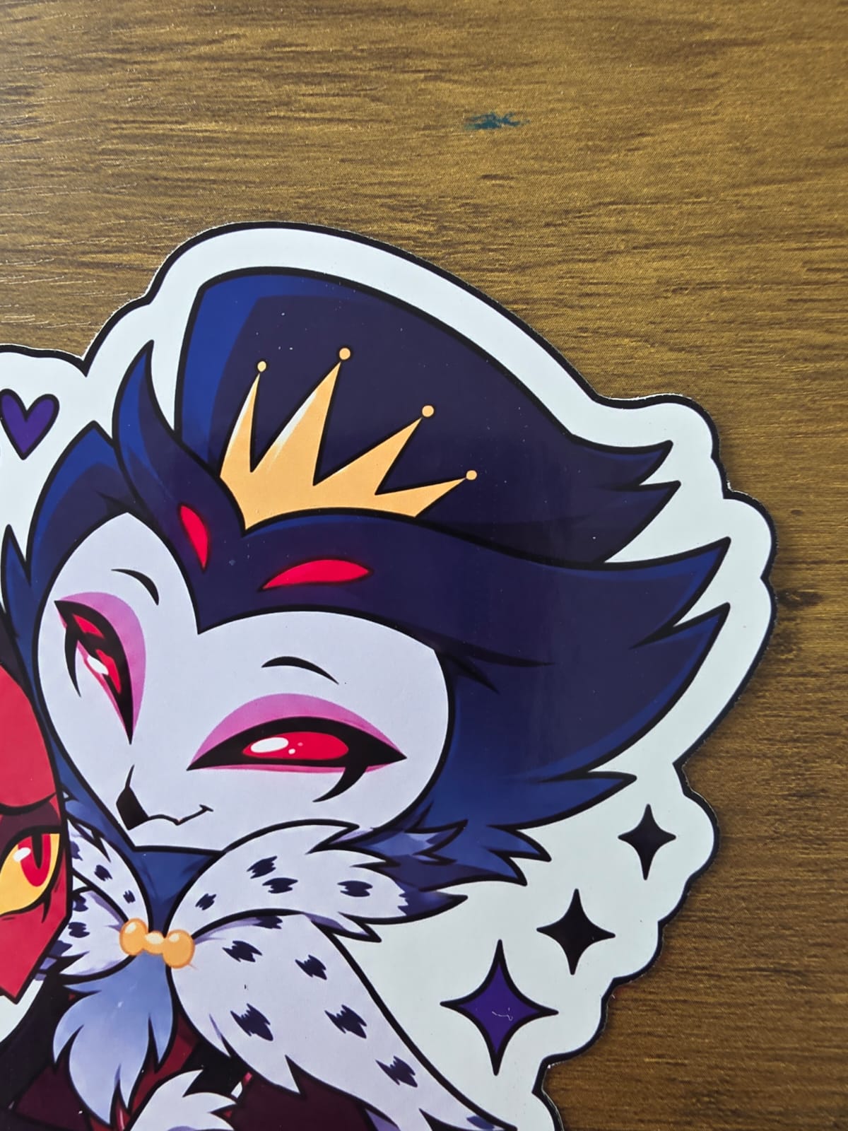 Helluva Boss Inspired Blitzø & Stolas Glossy Die Cut Sticker | 2 Sizes Available