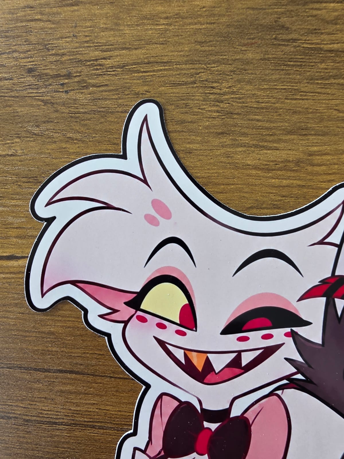Hazbin Hotel Inspired Angel Dust & Husk Glossy Die Cut Sticker | 2 Sizes Available