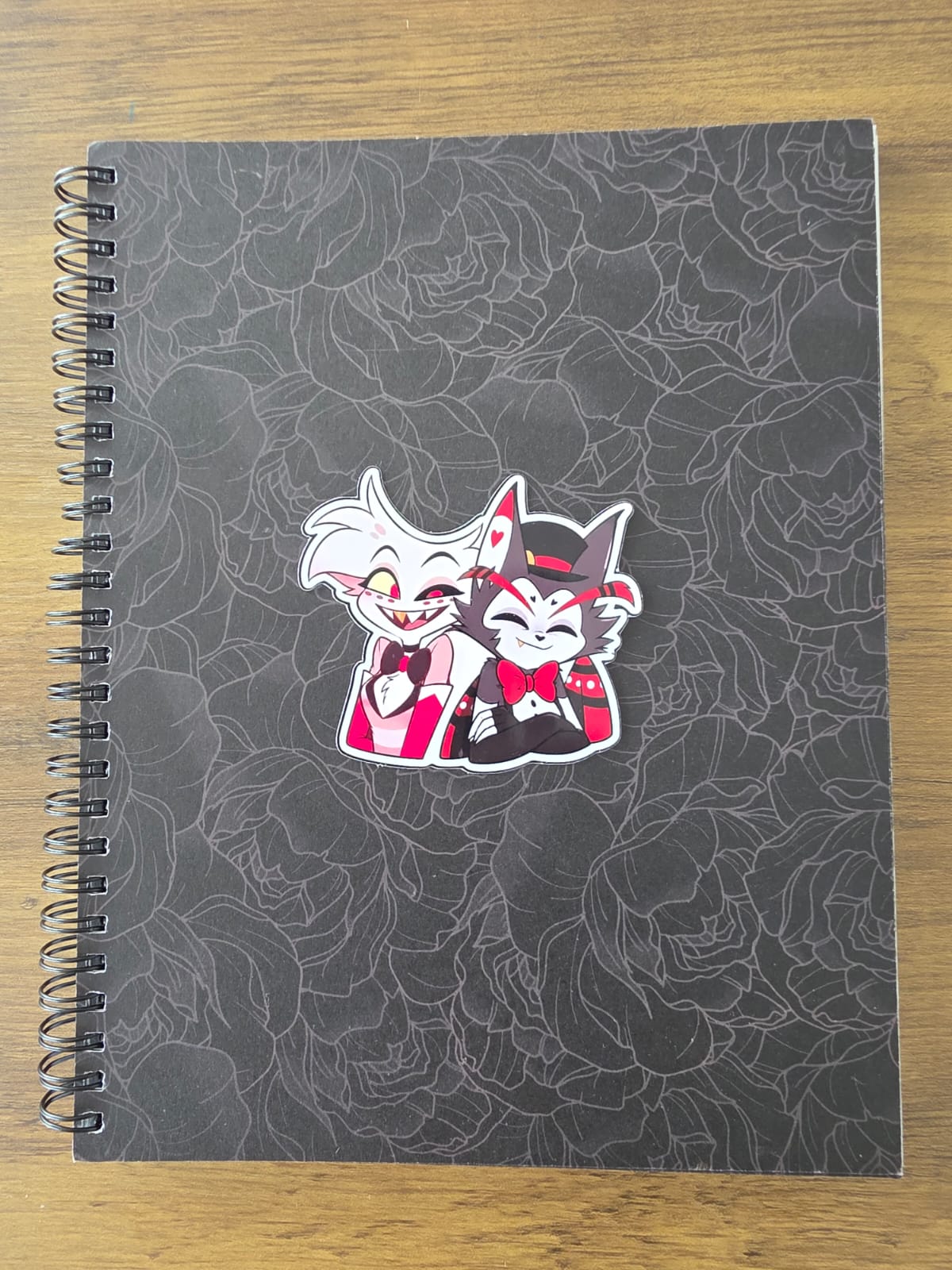 Hazbin Hotel Inspired Angel Dust & Husk Glossy Die Cut Sticker | 2 Sizes Available