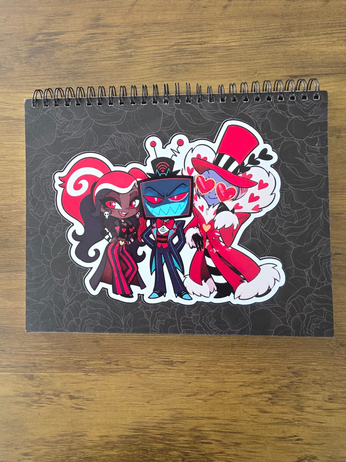 Hazbin Hotel Inspired The Vees Vox Valentino Velvette Sticker | 2 Sizes Available