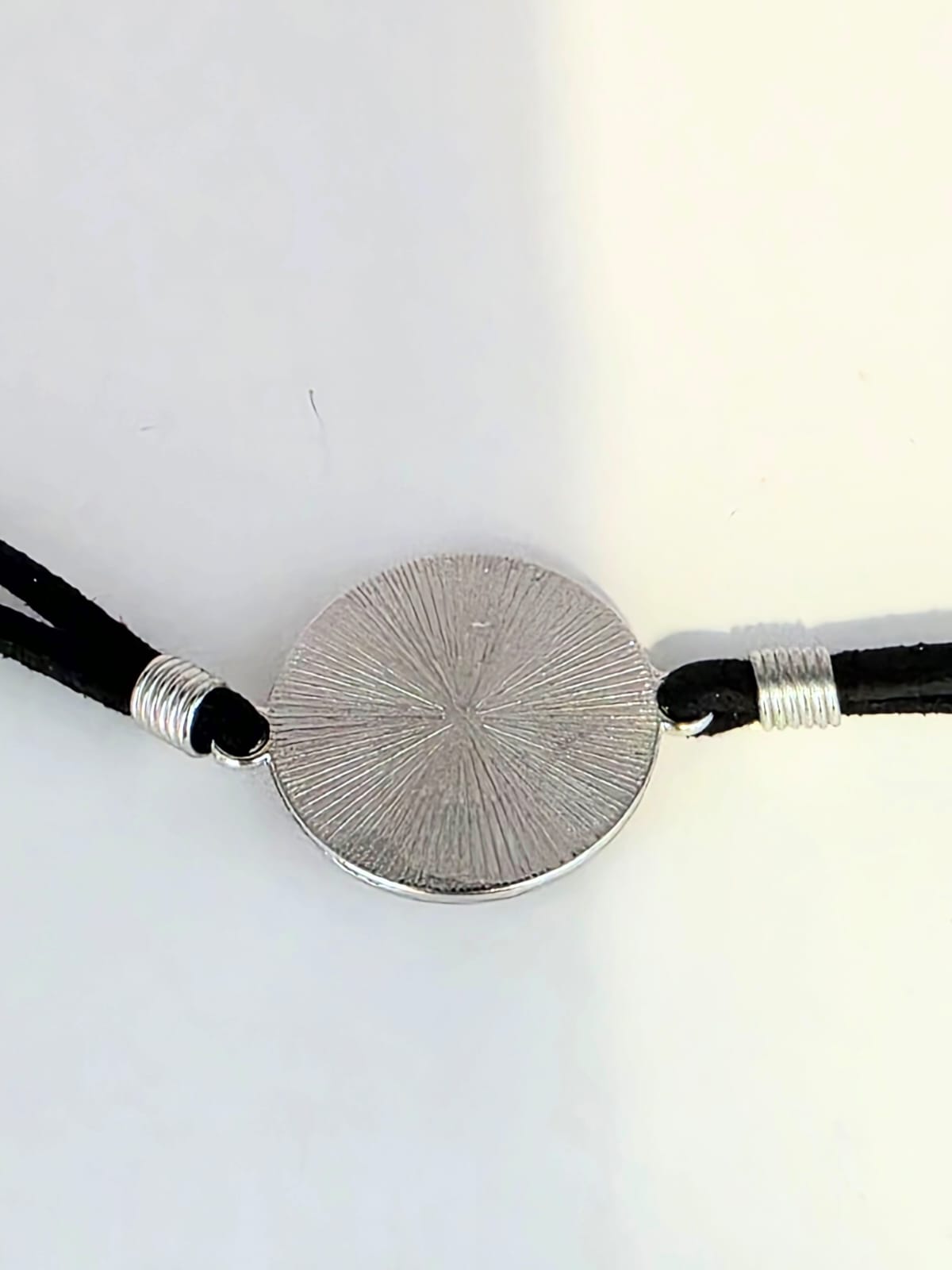Good Omens Inspired Split Wing 20mm Faux Suede Adjustable Bracelet