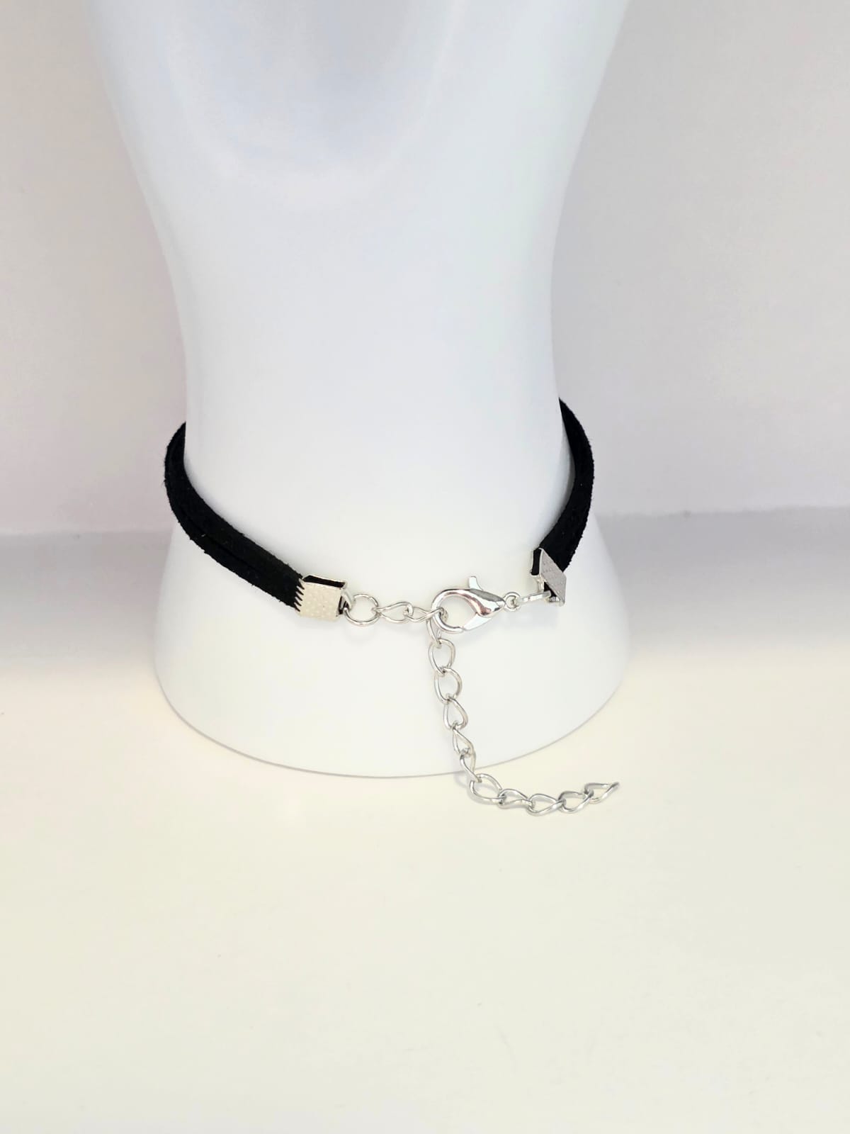 Hazbin Hotel Inspired Fat Nuggets 20mm Faux Suede Adjustable Bracelet