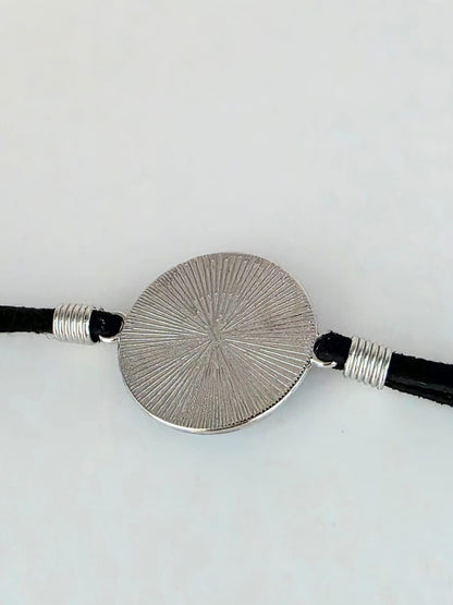 Final Space Inspired Avocato 20mm Faux Suede Adjustable Bracelet