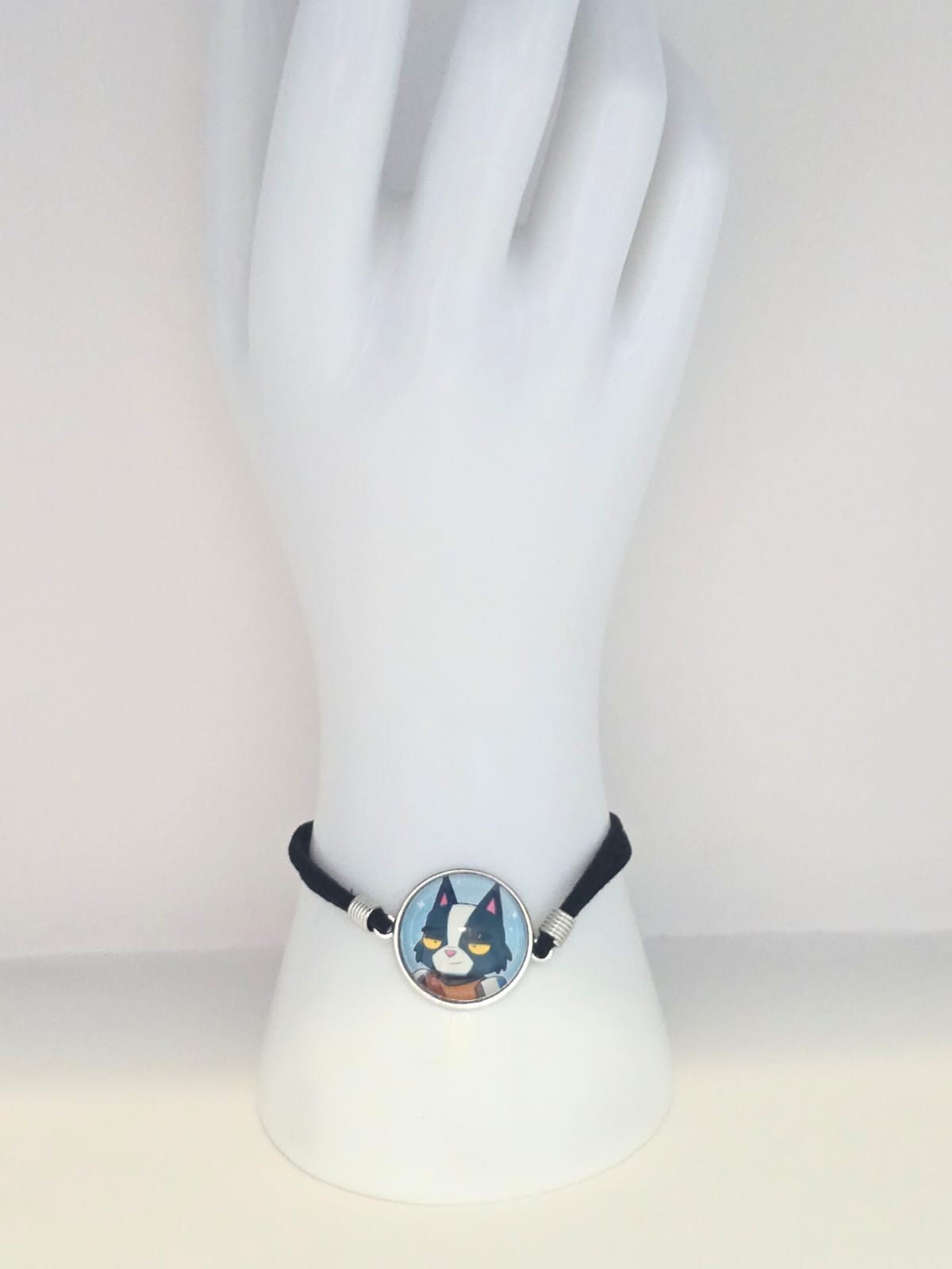 Final Space Inspired Avocato 20mm Faux Suede Adjustable Bracelet