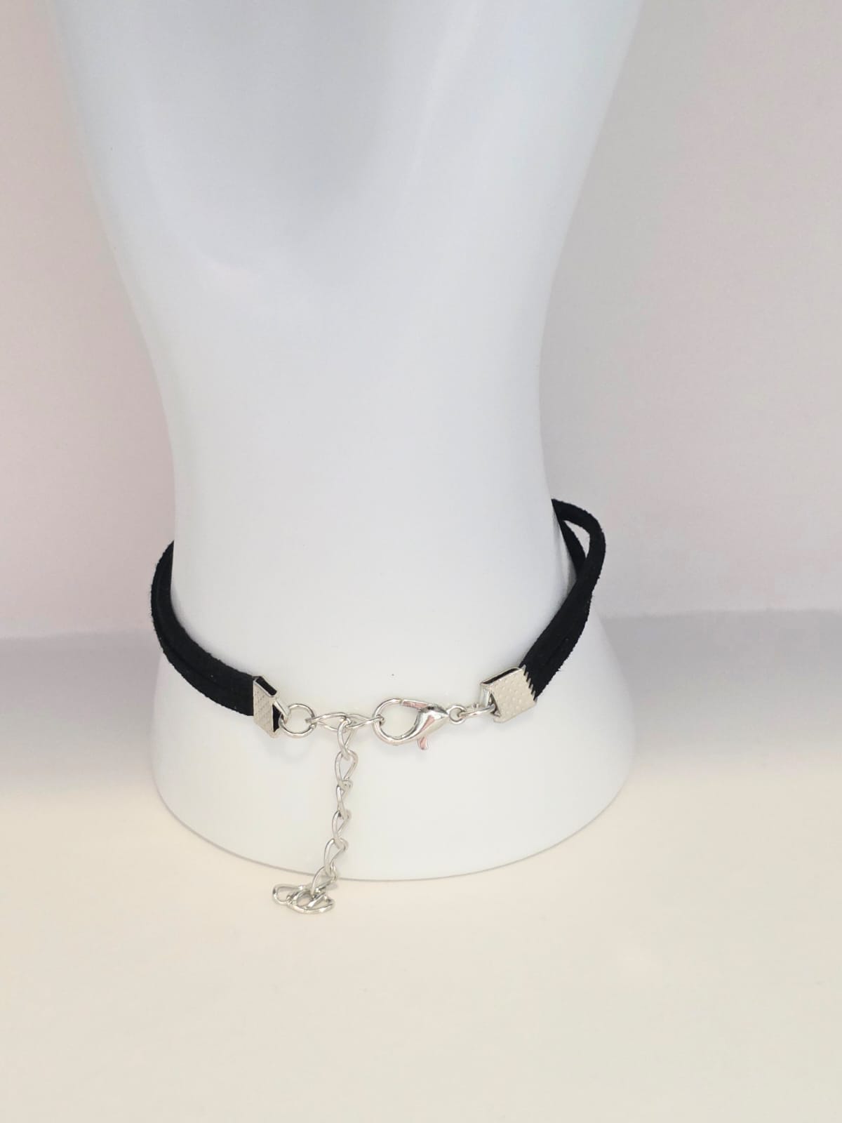 Helluva Boss Inspired Fizzarolli 20mm Faux Suede Adjustable Bracelet