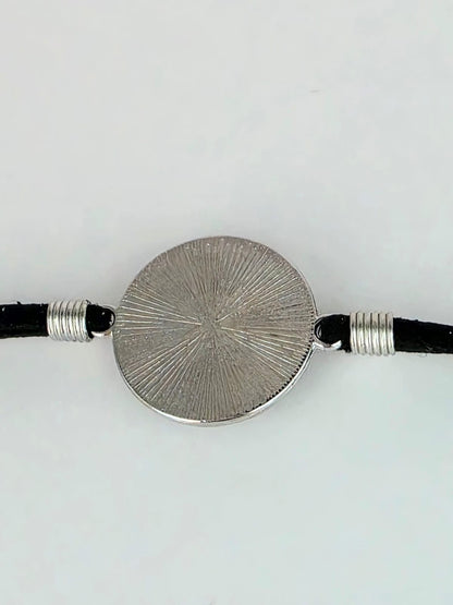 Good Omens Inspired Crowley's Bentley 20mm Faux Suede Adjustable Bracelet