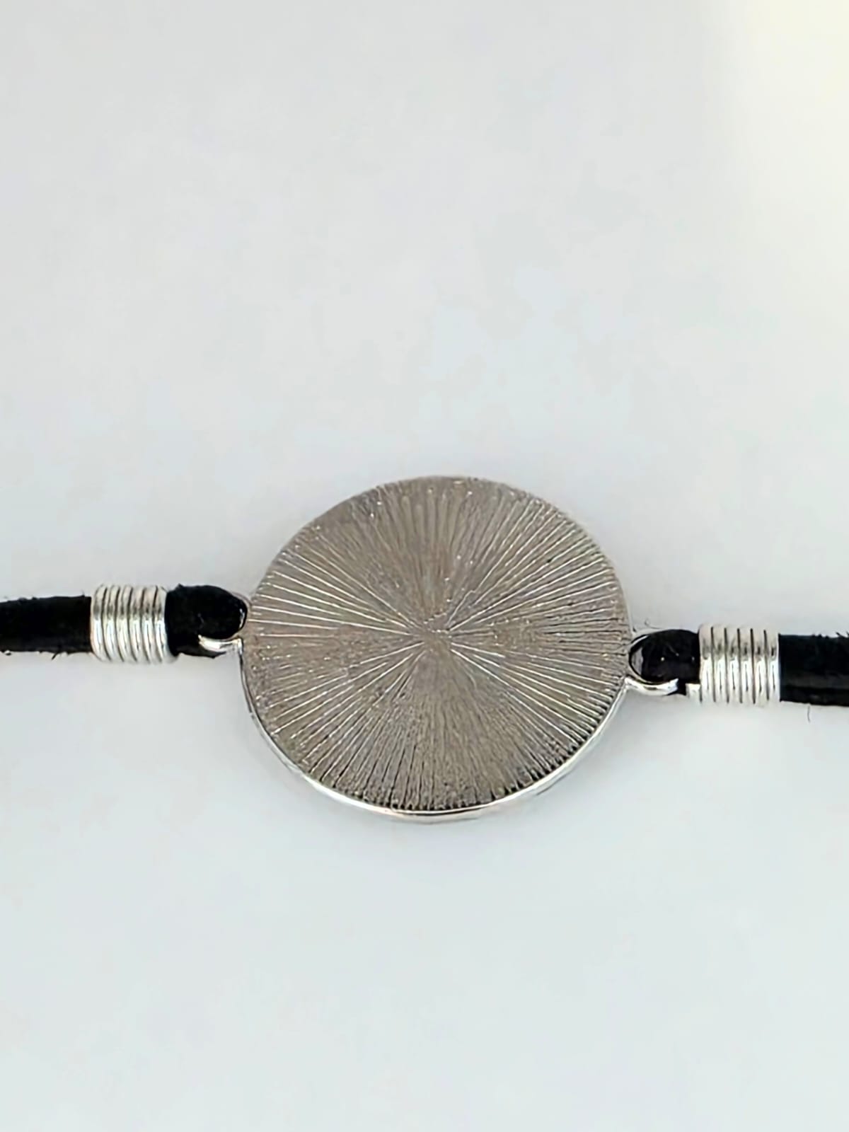 Hazbin Hotel Inspired VoxTek Logo 20mm Faux Suede Adjustable Bracelet