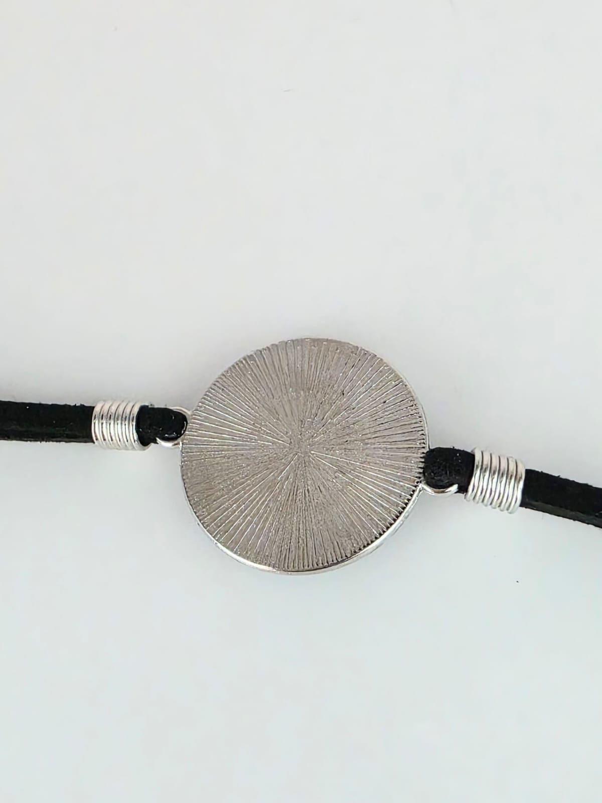 Black Butler (kuroshitsuji) Inspired Undertaker 20mm Faux Suede Adjustable Bracelet