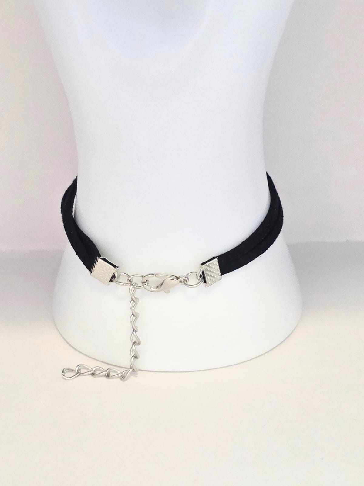 Black Butler (kuroshitsuji) Inspired Undertaker 20mm Faux Suede Adjustable Bracelet