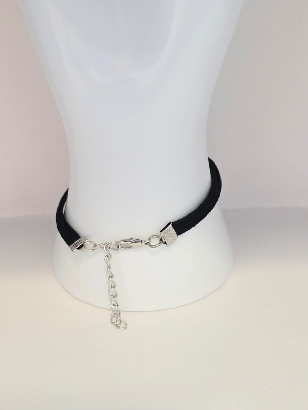 Undertale Inspired Determination 20mm Faux Suede Adjustable Bracelet