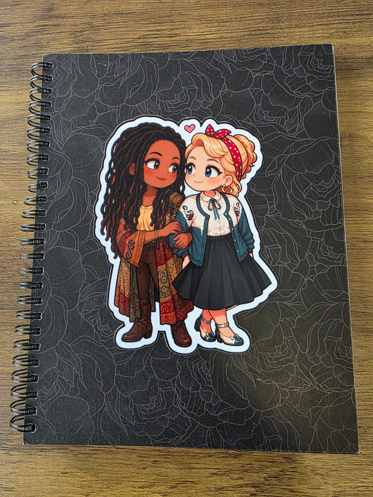 Good Omens Inspired Nina & Maggie Glossy Die Cut Sticker | 2 Sizes Available