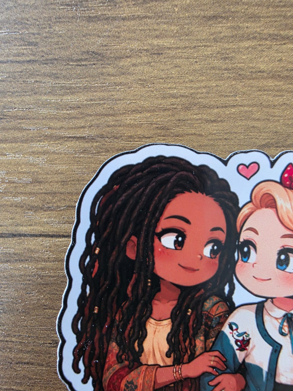 Good Omens Inspired Nina & Maggie Glossy Die Cut Sticker | 2 Sizes Available