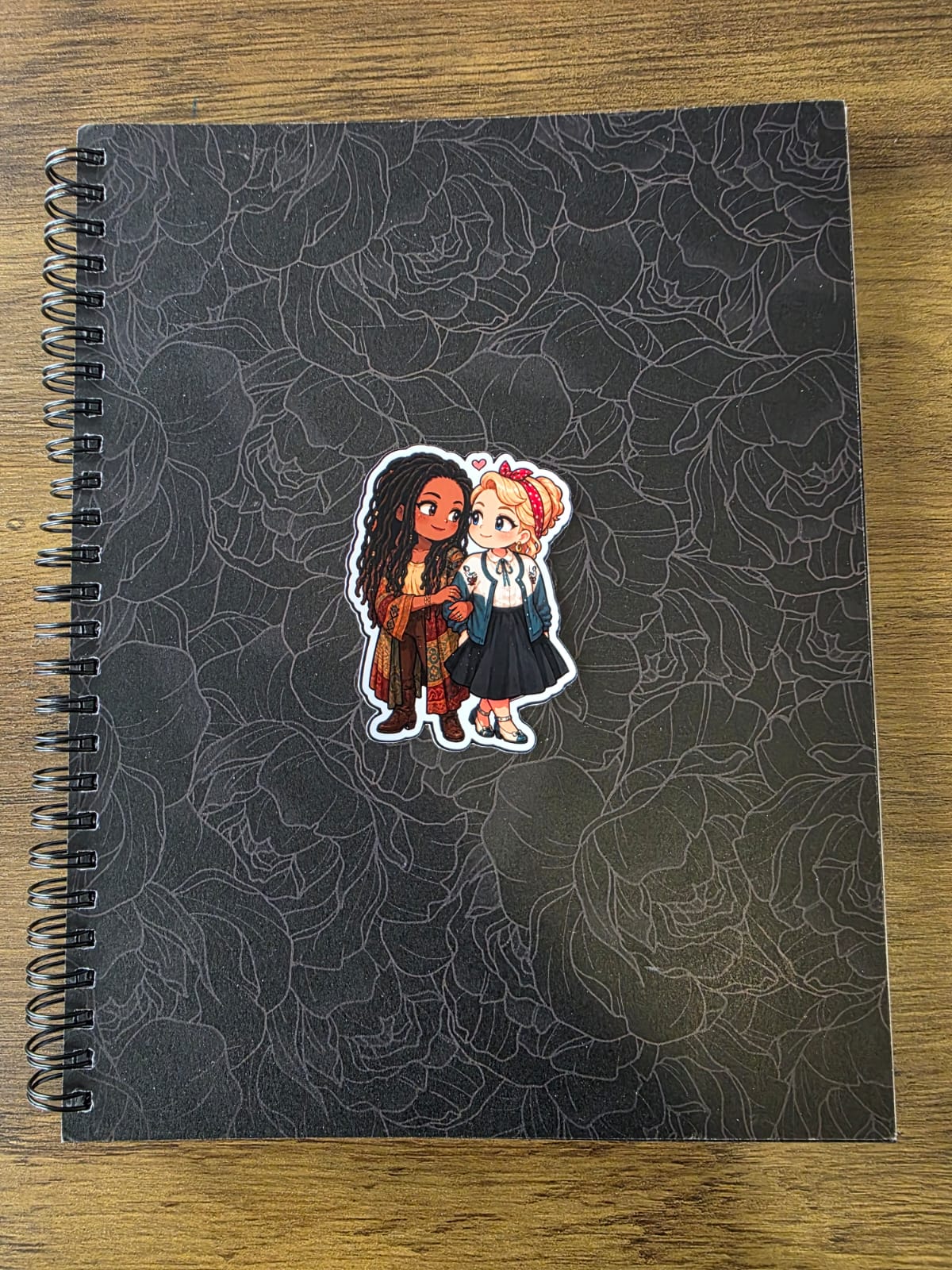 Good Omens Inspired Nina & Maggie Glossy Die Cut Sticker | 2 Sizes Available