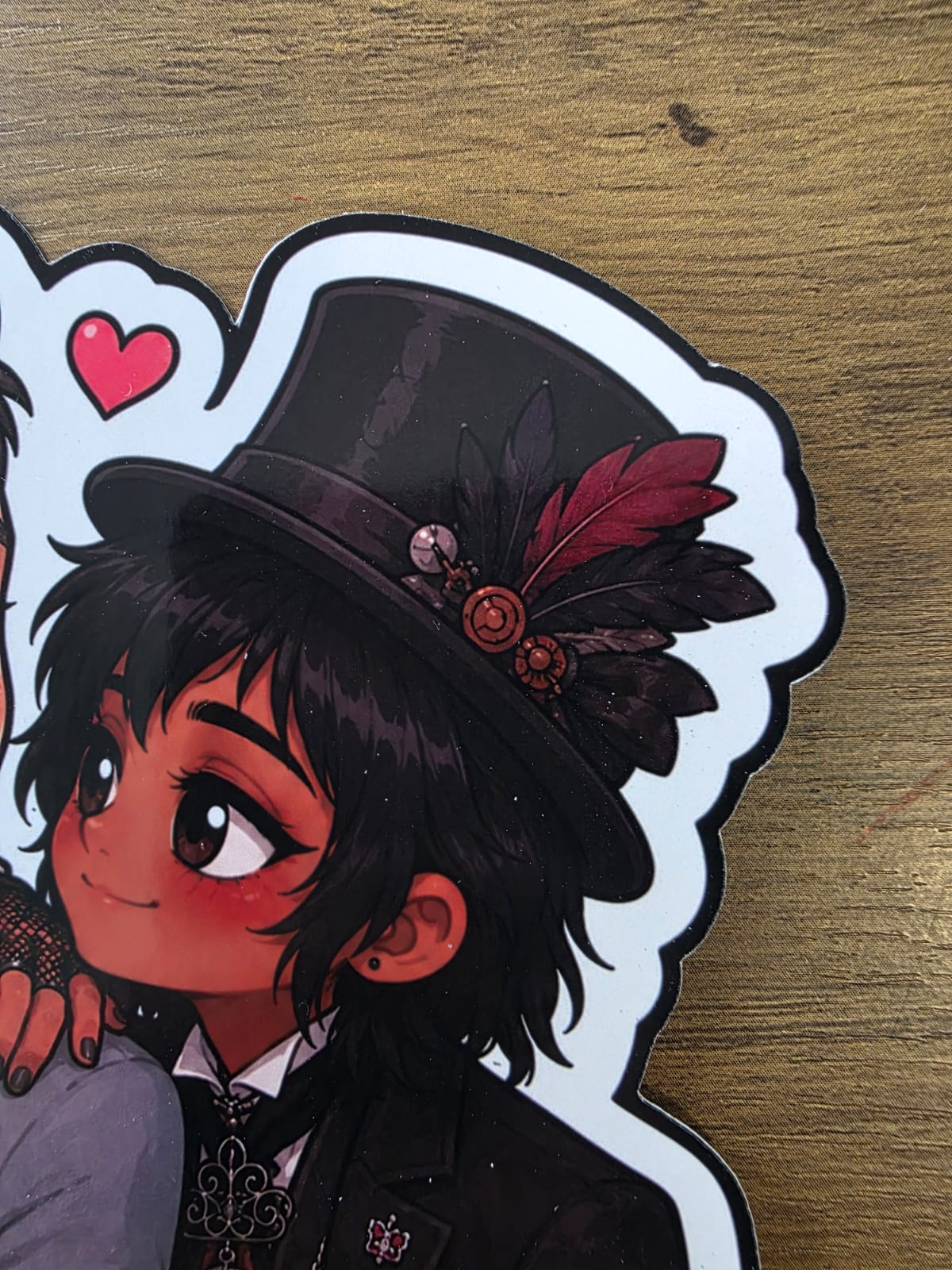 Good Omens Inspired Angel Gabriel & Beelzebub Glossy Die Cut Sticker | 2 Sizes Available