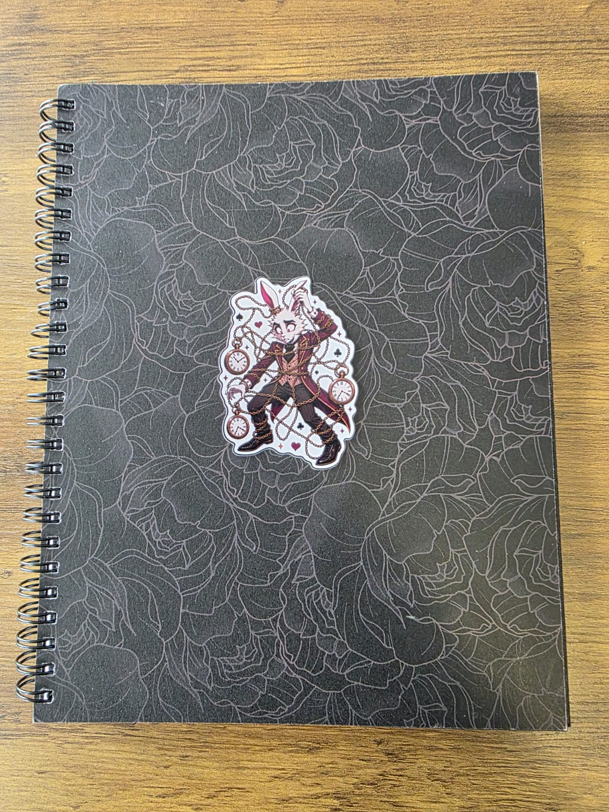 Alice in Wonderland Inspired White Rabbit Glossy Die Cut Sticker | 2 Sizes Available