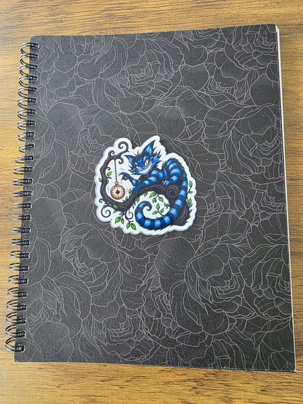 Alice in Wonderland Inspired Hellverse Cheshire Cat Glossy Die Cut Sticker | 2 Sizes Available