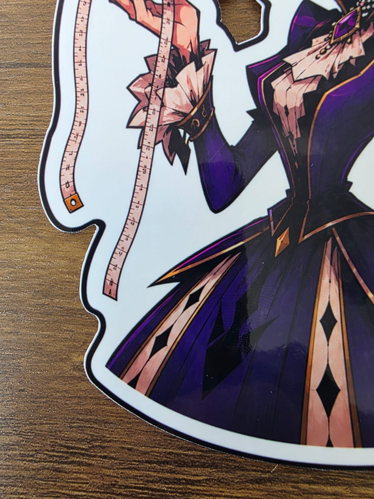 Cinderella Inspired Evil Step Mother Hellverse Glossy Vinyl Die Cut Sticker | 2 Sizes Available