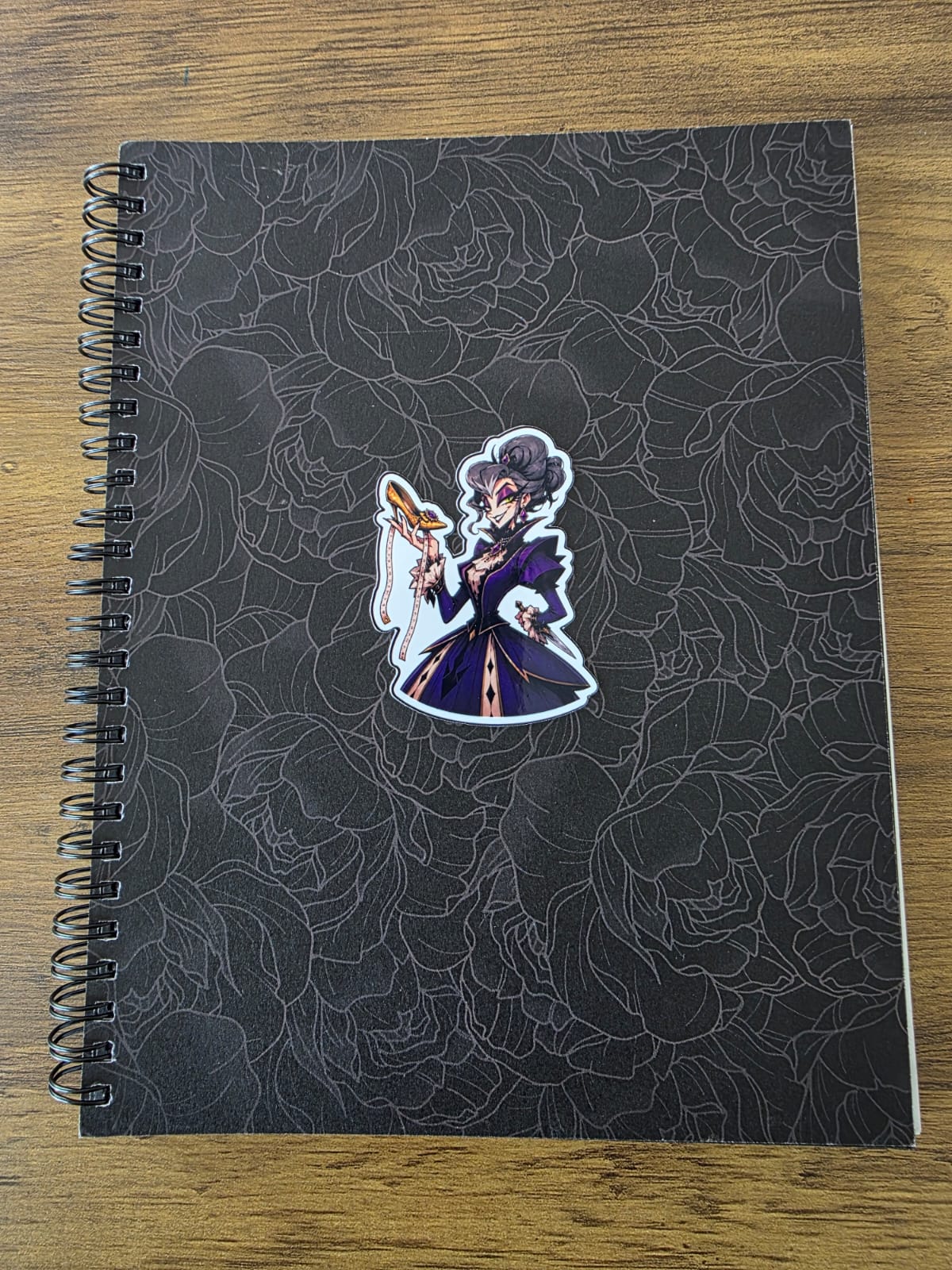 Cinderella Inspired Evil Step Mother Hellverse Glossy Vinyl Die Cut Sticker | 2 Sizes Available