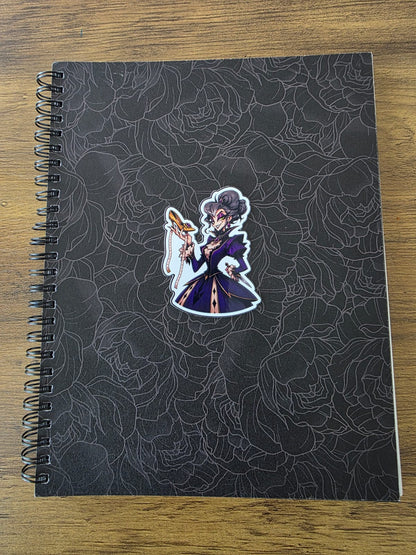 Cinderella Inspired Evil Step Mother Hellverse Glossy Vinyl Die Cut Sticker | 2 Sizes Available
