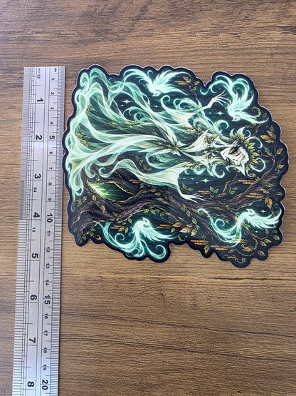 Cinderella Inspired Spirit of the Mother (Hazel Tree) Hellverse Glossy Vinyl Die Cut Sticker | 2 Sizes Available