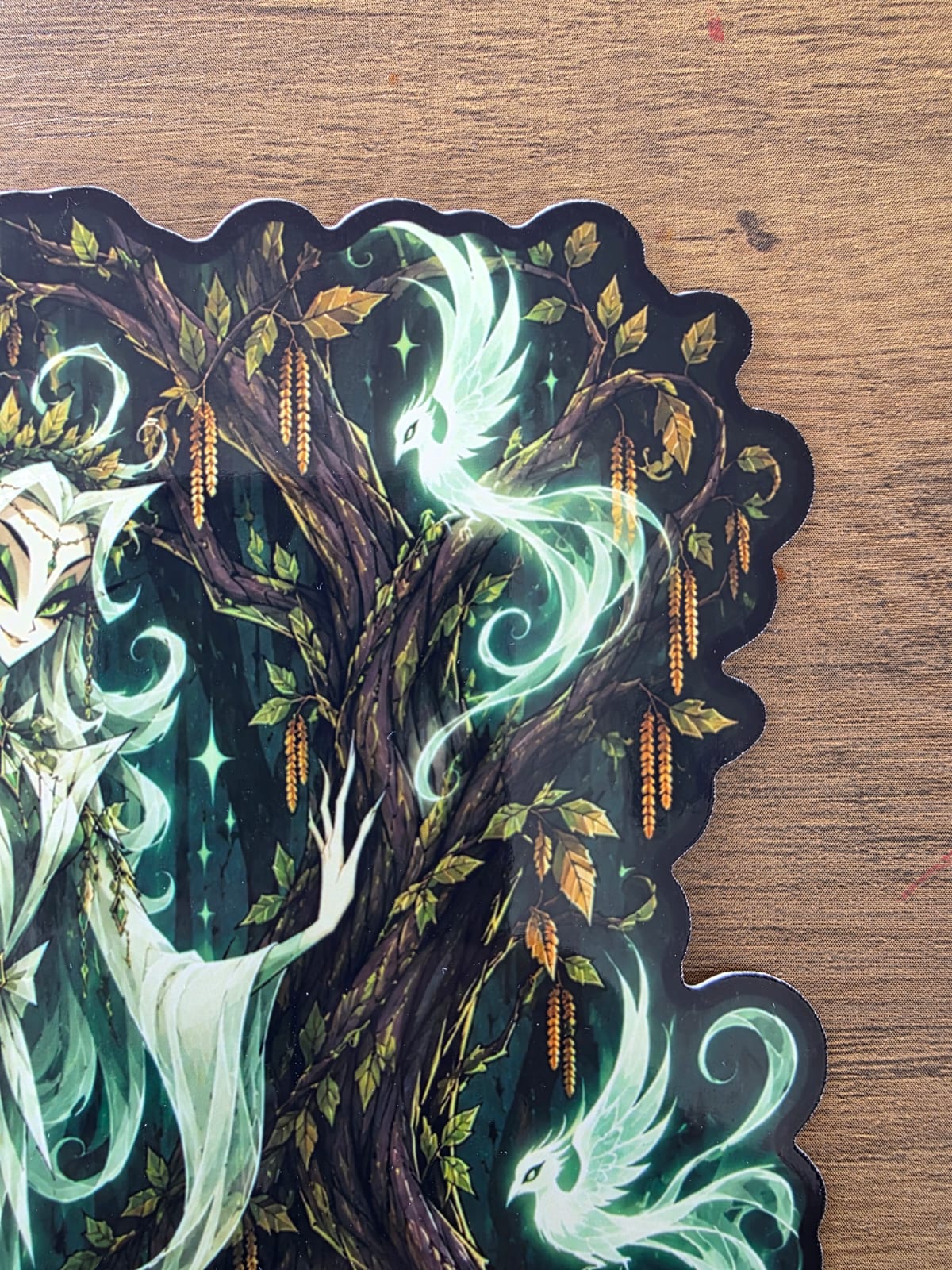Cinderella Inspired Spirit of the Mother (Hazel Tree) Hellverse Glossy Vinyl Die Cut Sticker | 2 Sizes Available