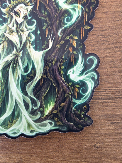 Cinderella Inspired Spirit of the Mother (Hazel Tree) Hellverse Glossy Vinyl Die Cut Sticker | 2 Sizes Available