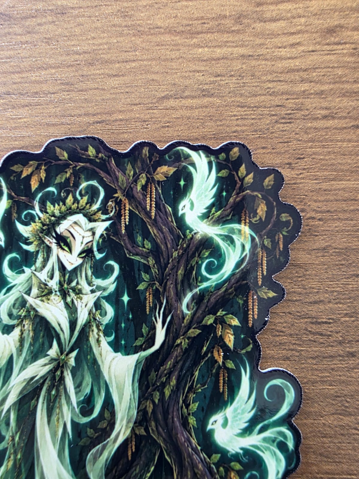 Cinderella Inspired Spirit of the Mother (Hazel Tree) Hellverse Glossy Vinyl Die Cut Sticker | 2 Sizes Available