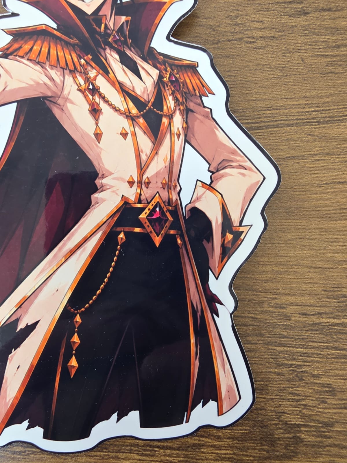 Cinderella Inspired Prince Hellverse Glossy Die Cut Sticker | 2 Sizes Available