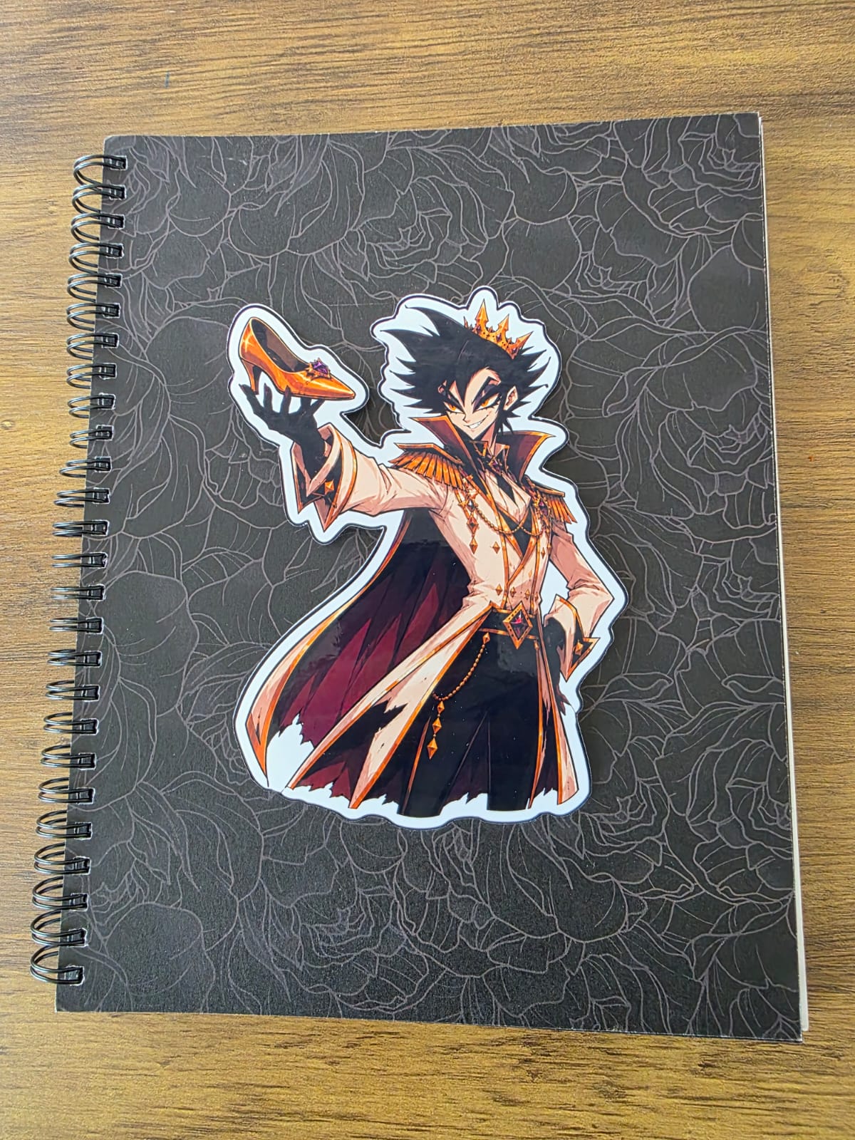 Cinderella Inspired Prince Hellverse Glossy Die Cut Sticker | 2 Sizes Available