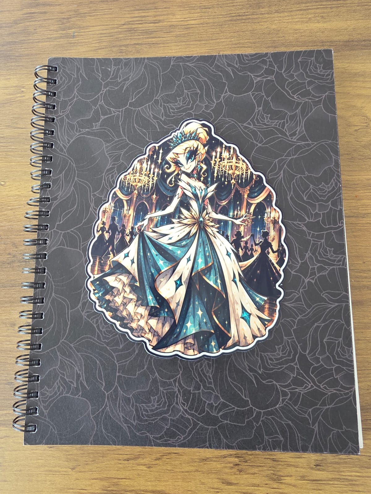 Cinderella Inspired Hellverse Glossy Vinyl Die Cut Sticker | 2 Sizes Available