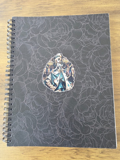 Cinderella Inspired Hellverse Glossy Vinyl Die Cut Sticker | 2 Sizes Available