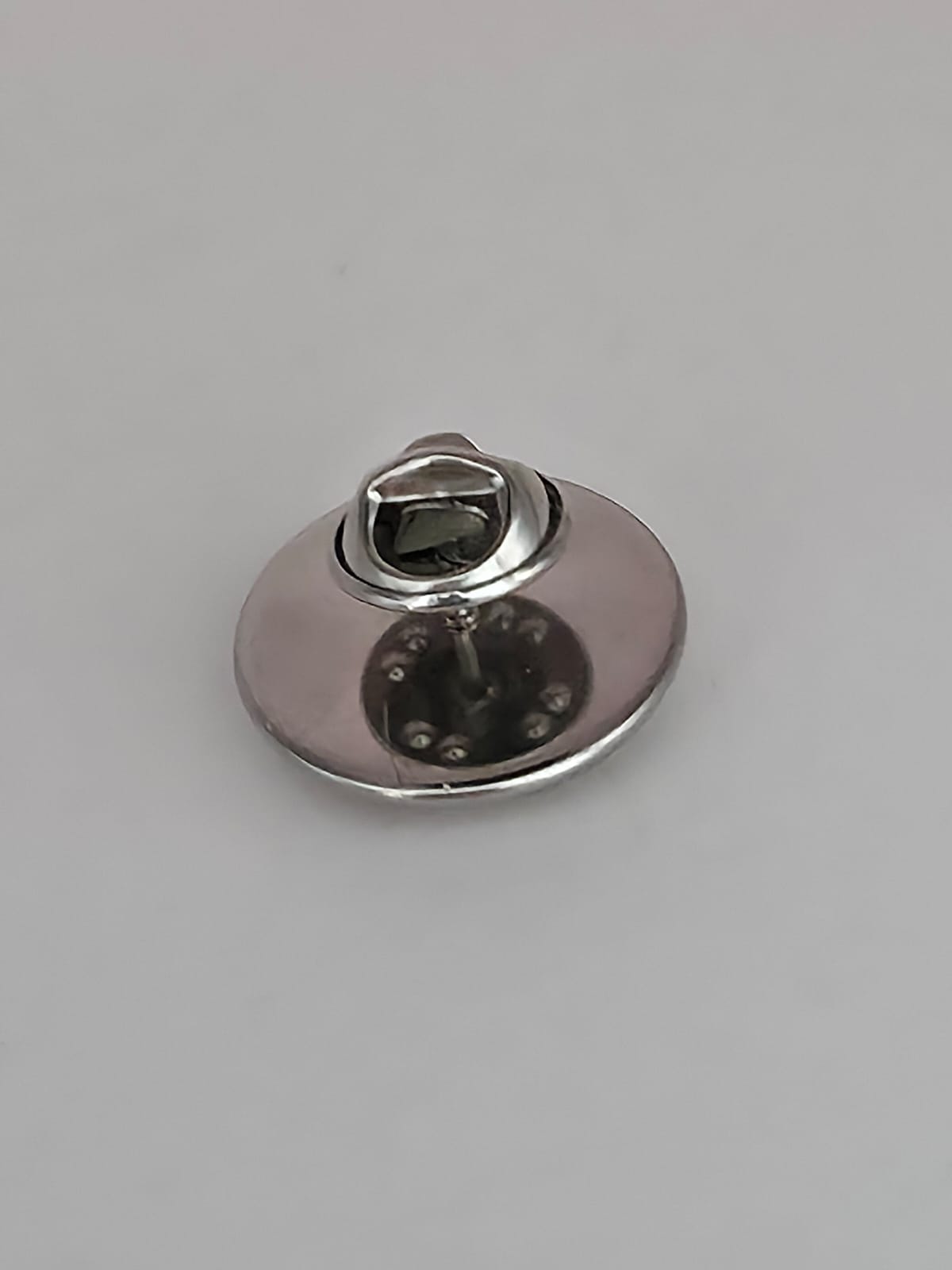 Alice in Wonderland Inspired Hellverse Alice 20mm Stainless Steel Glass Cabochon Pin