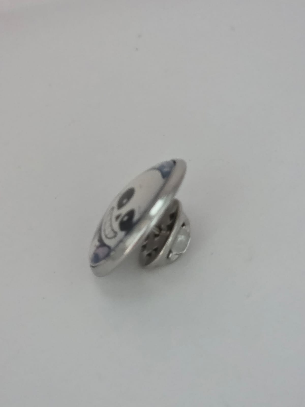 Undertale Inspired Sans 20mm Stainless Steel Glass Cabochon Pin