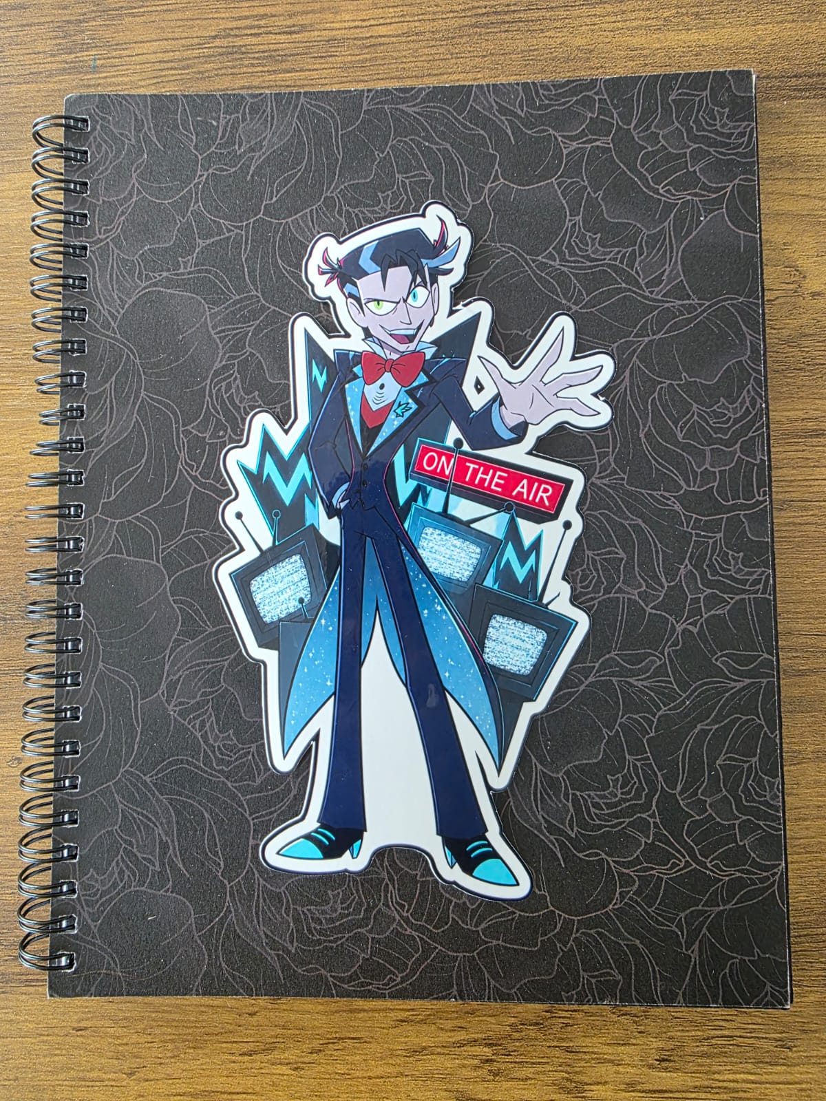 Hazbin Hotel Inspired Vincent Whittman Glossy Vinyl Die Cut Sticker | 2 Sizes Available