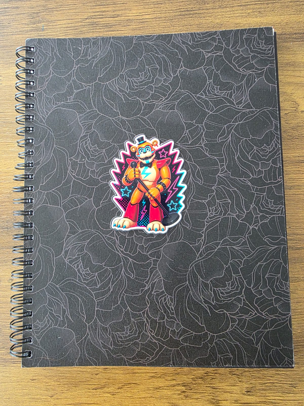 Five Nights at Freddy's: Security Breach Inspired Glamrock Freddy Glossy Vinyl Die Cut Sticker | 2 Sizes Available