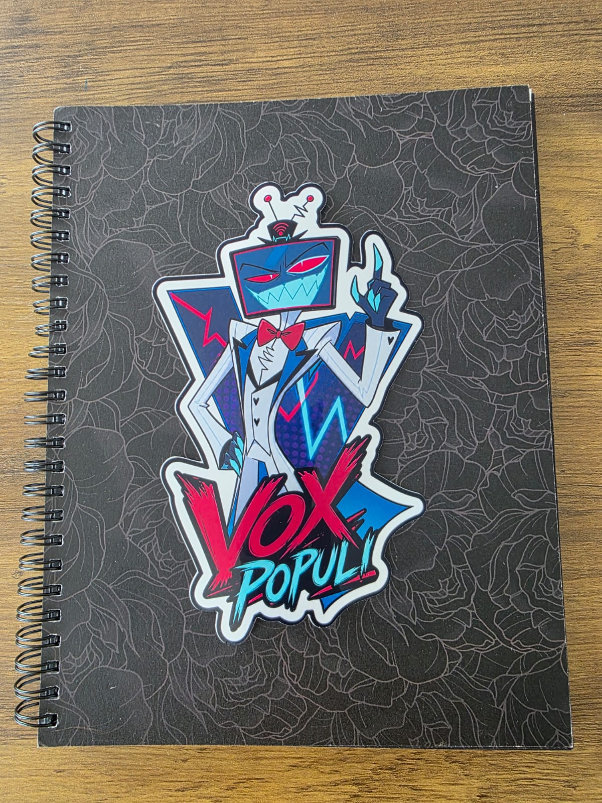 Hazbin Hotel Inspired Vox Populi Glossy Vinyl Die Cut Sticker | 2 Sizes Available