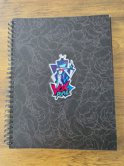 Hazbin Hotel Inspired Vox Populi Glossy Vinyl Die Cut Sticker | 2 Sizes Available