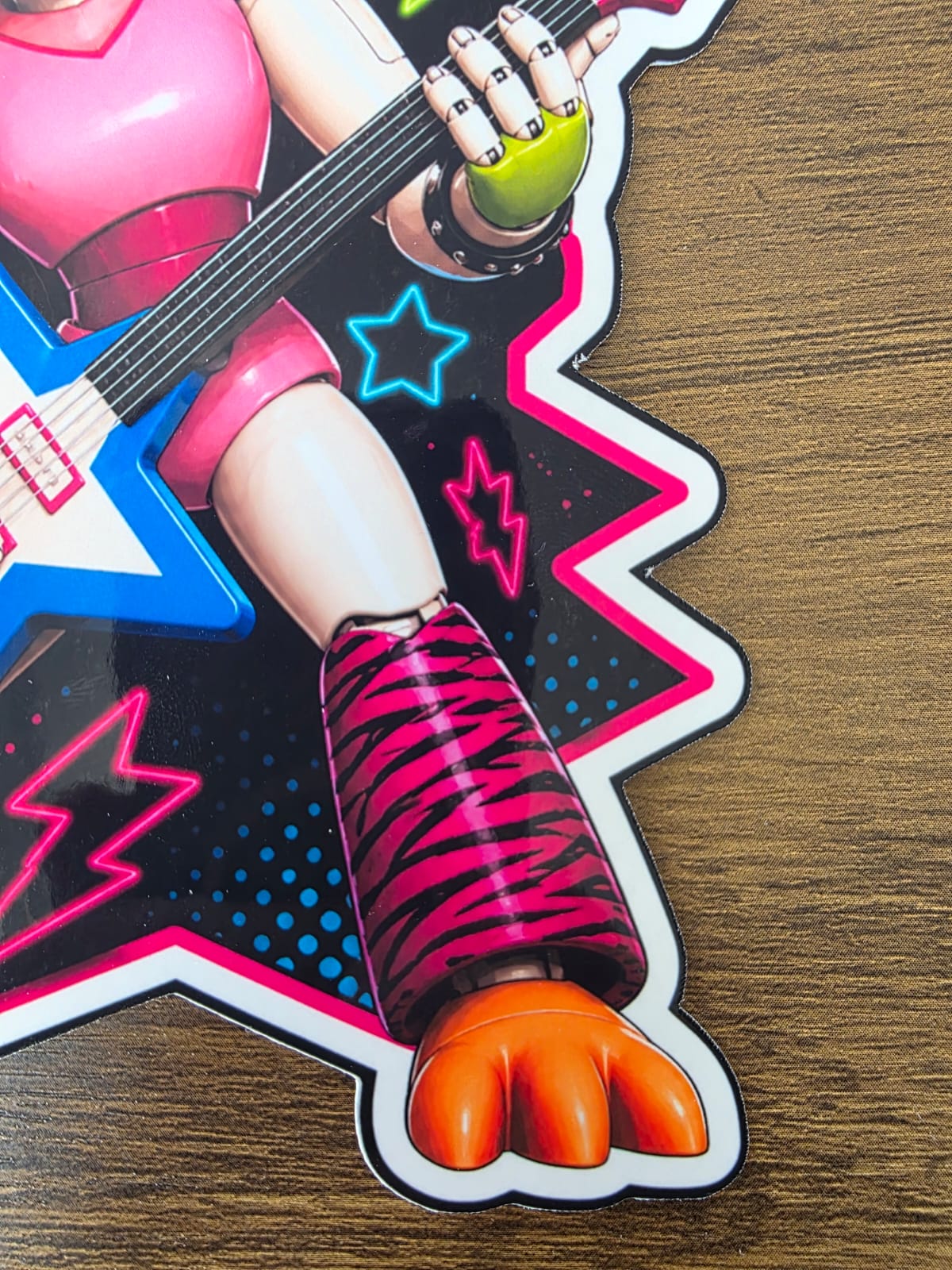 Five Nights at Freddy's: Security Breach Inspired Glamrock Chica Glossy Vinyl Die Cut Sticker | 2 Sizes Available