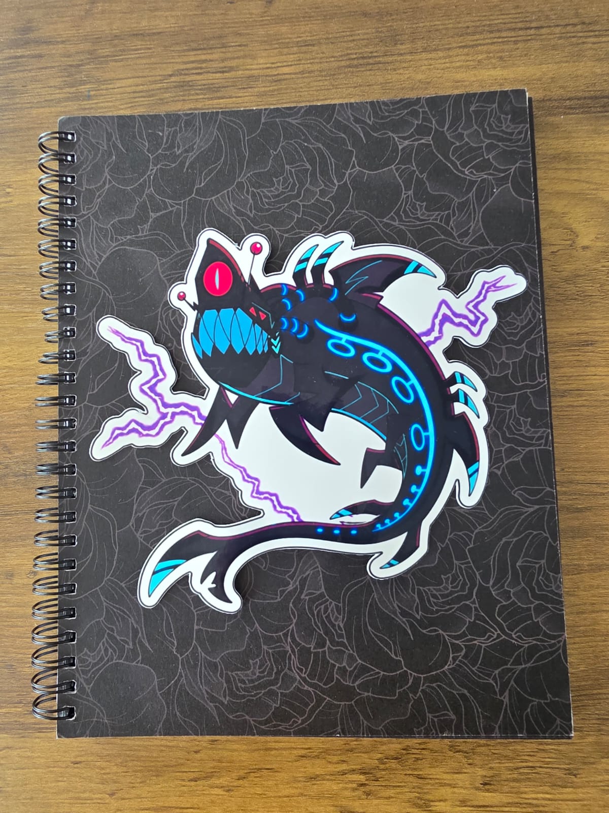 Hazbin Hotel Inspired Shock.wav Glossy Vinyl Die Cut Sticker | 2 Sizes Available
