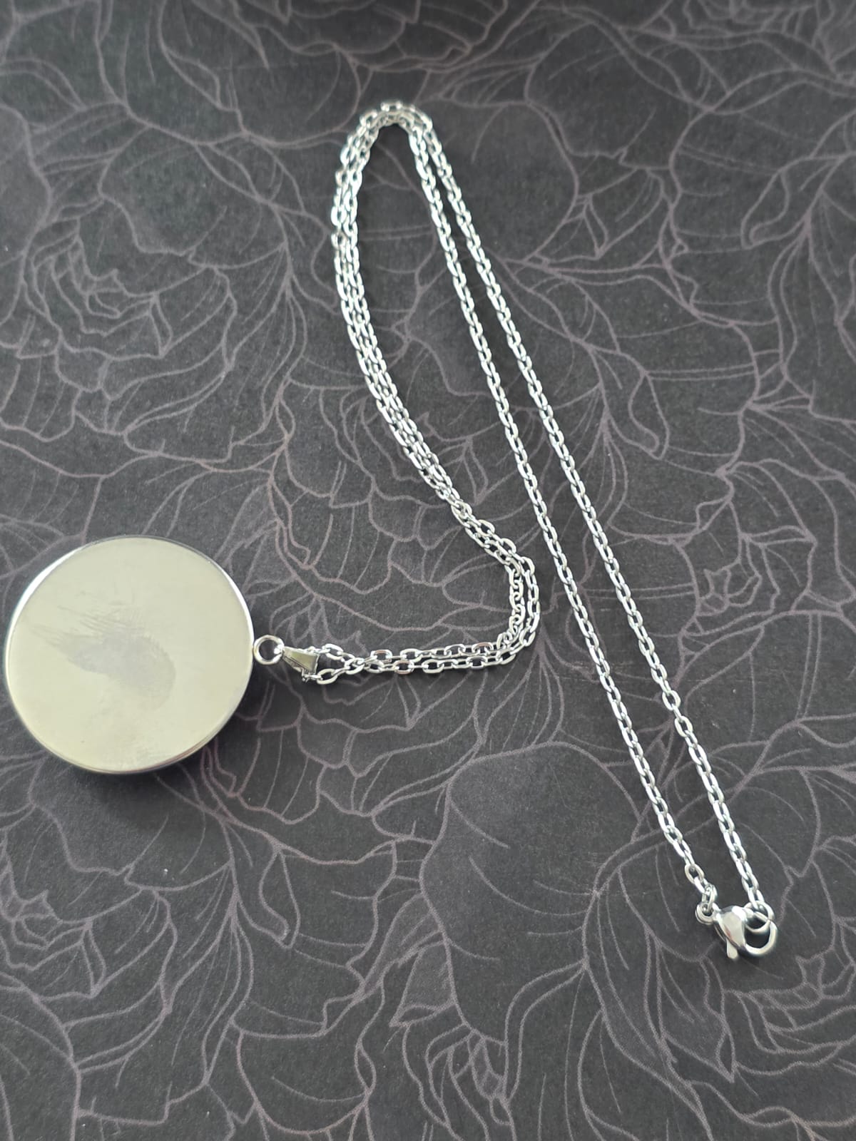 Cinderella Inspired Hellverse Cinderella in Rags 30mm Pendant Stainless Steel 20 Inch Necklace